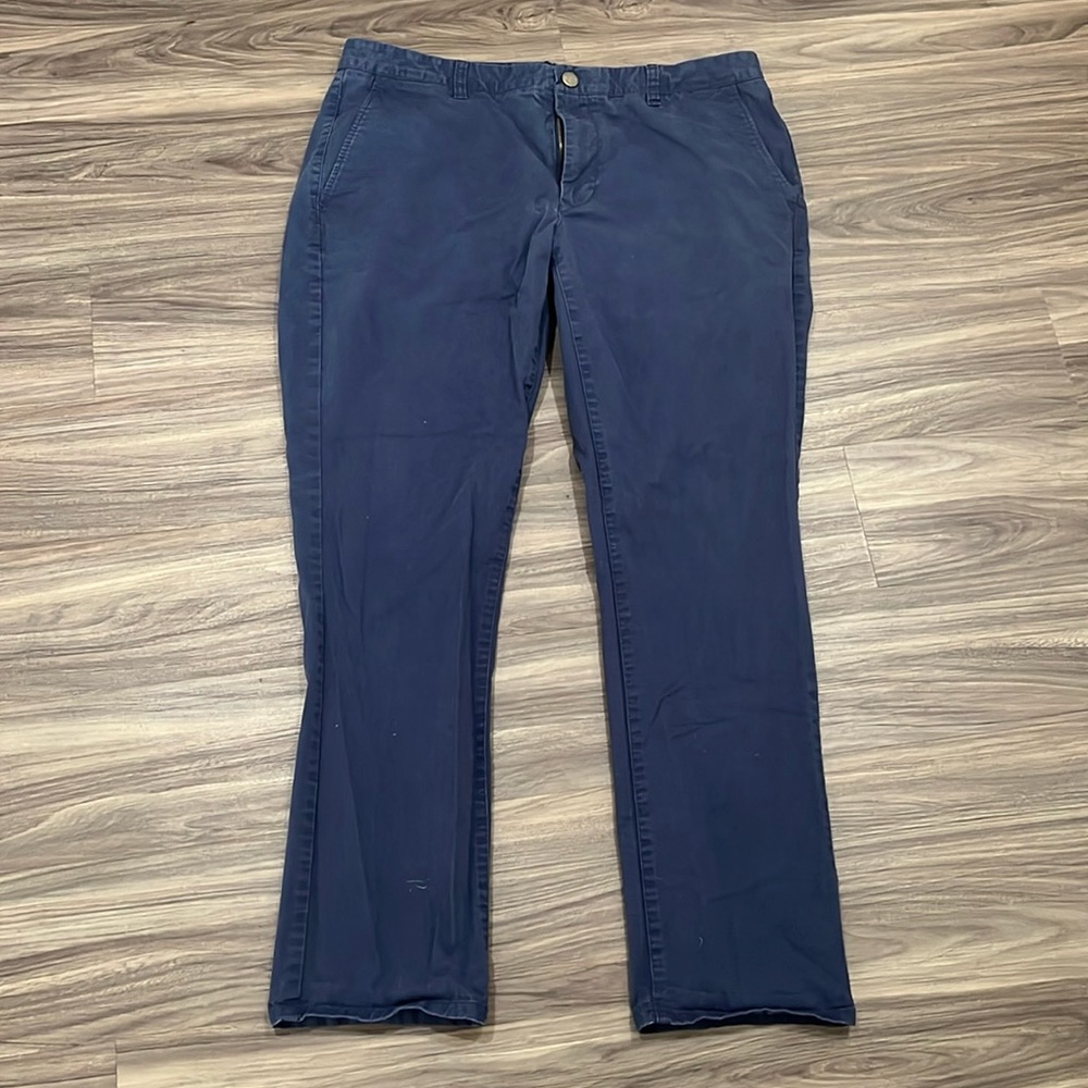 SALE Mens Navy Blue Bonobos Khaki Tailored Style Khaki Pants